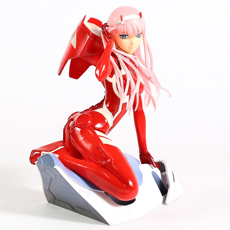 Darling in the FRANXX | ダーリン・イン・ザ・フランキス The Queen of Mecha: Zero Two Premium PVC Figure - Red Body Suit Edition