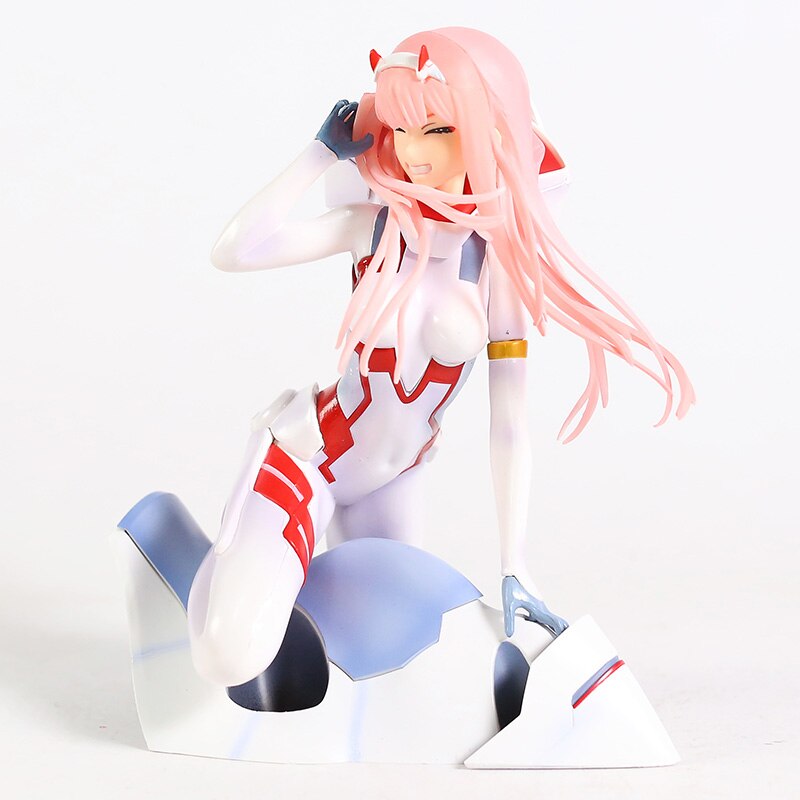 Darling in the FRANXX | ダーリン・イン・ザ・フランキス The Queen of Mecha: Zero Two Premium PVC Figure - White Body Suit Edition