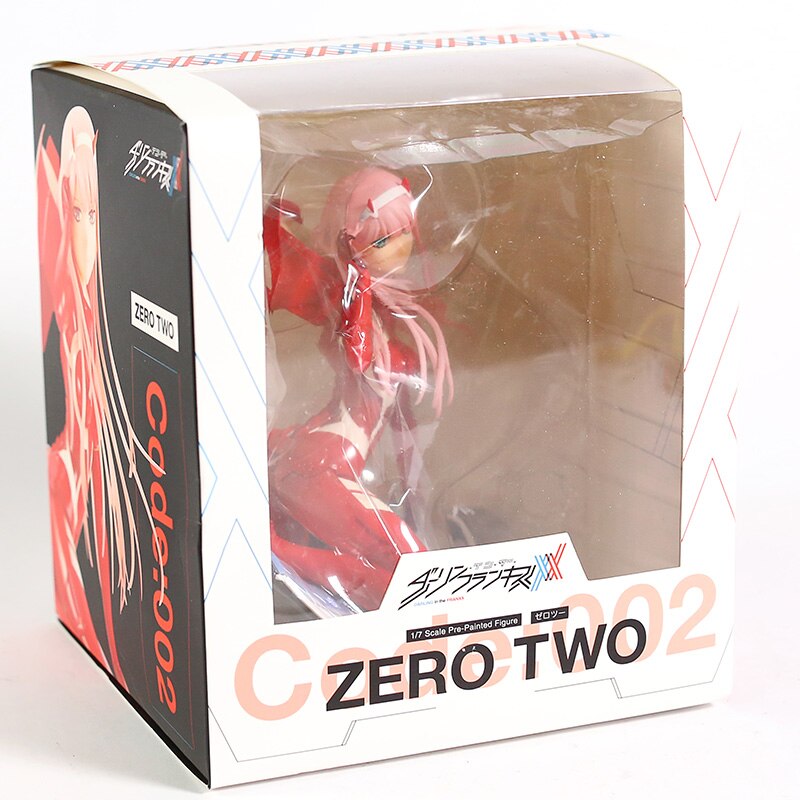 Darling in the FRANXX | ダーリン・イン・ザ・フランキス The Queen of Mecha: Zero Two Premium PVC Figure - Red Body Suit Edition