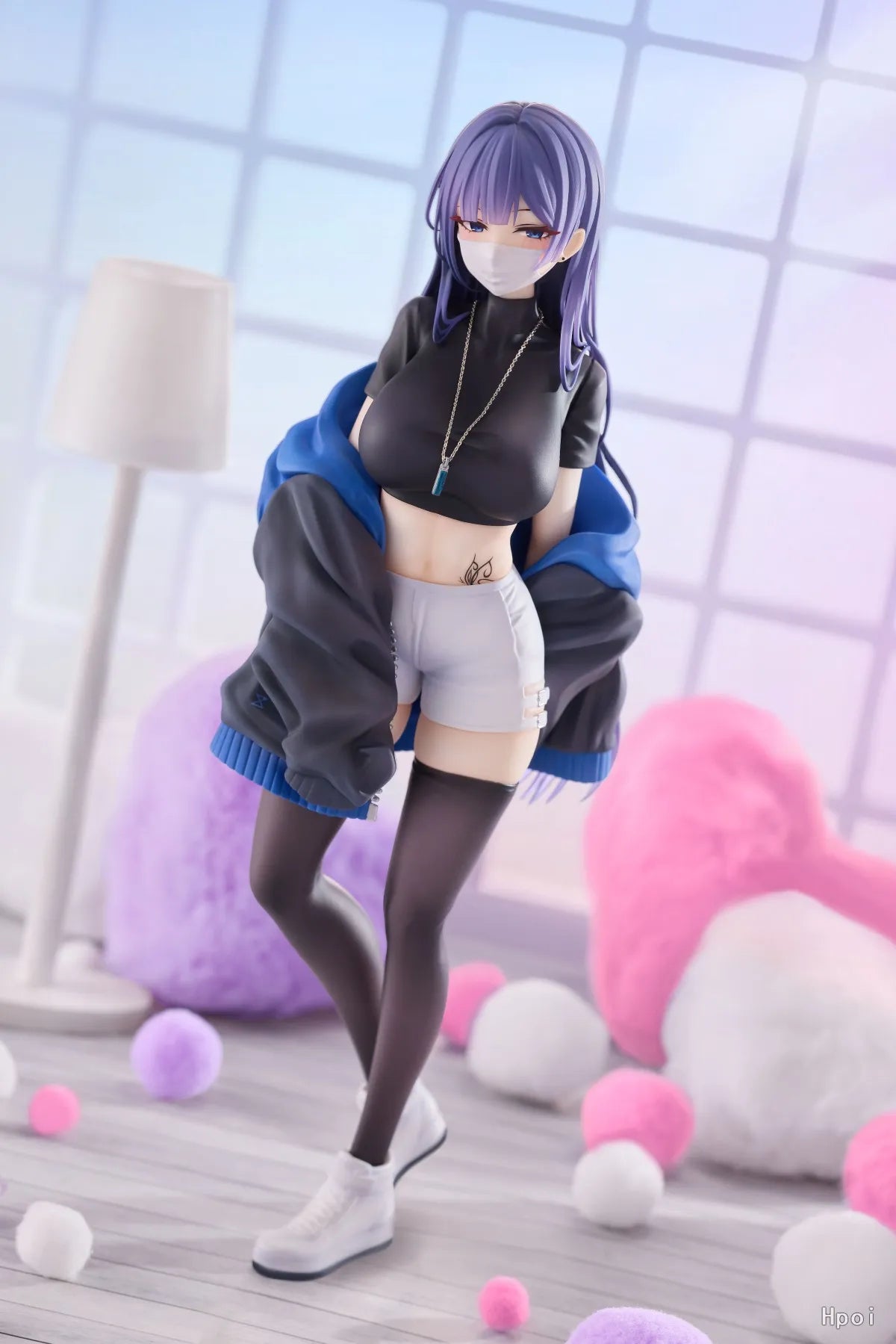 Enigmatic Elegance: 24cm Yuna in Disguise Premium PVC Anime Figure