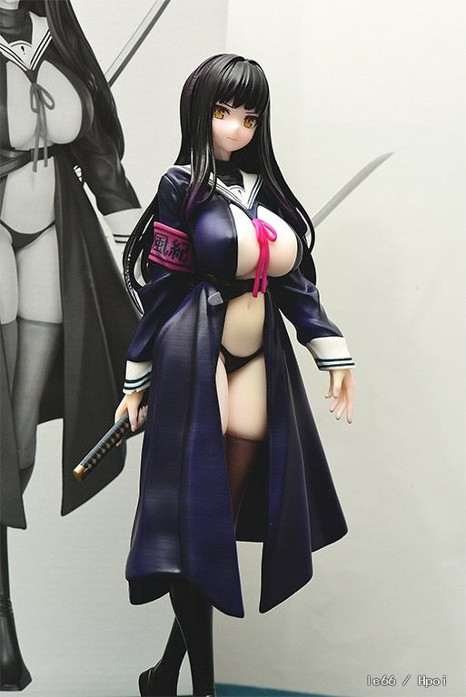 Blade Masters Unleashed: Haji Soku Zan Fuuki Iinchou 1/6 Premium PVC Anime Figure