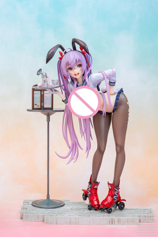 Bunny Twintail-chan: Premium PVC Anime Figurine - Unleash the Cuteness