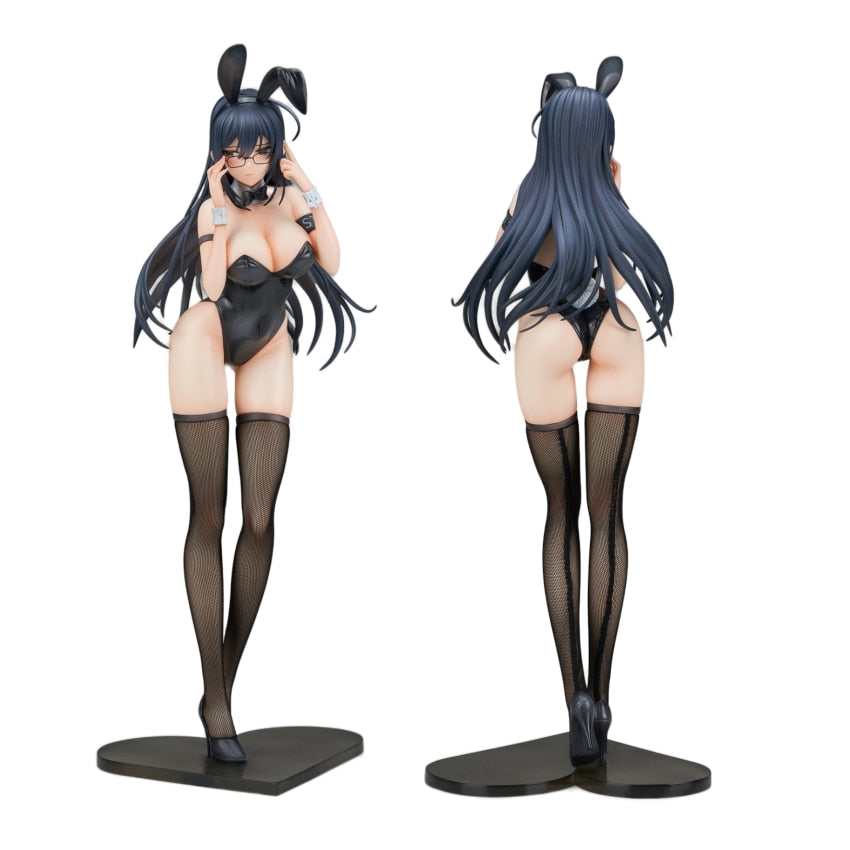 29CM Twilight Whispers: Natsume & Aoi's Enchanting Bunny Girl Duet - Premium PVC Anime Figure