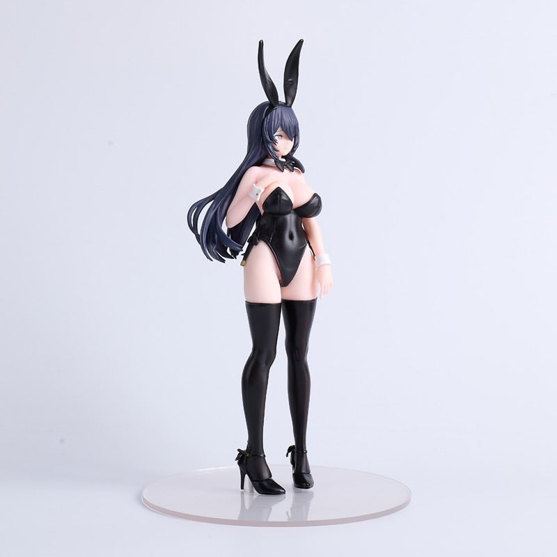 Whispers of Mystery: 26CM Kuro Bunny Kouhai Chan Masked Enigma PVC Anime Figure