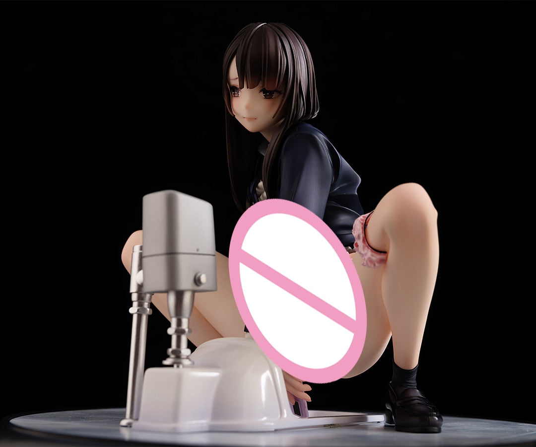 Senpai's Playful Secret: 20cm Pee With Me Premium PVC Anime Figure