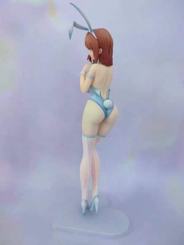 29CM Twilight Whispers: Natsume & Aoi's Enchanting Bunny Girl Duet - Premium PVC Anime Figure