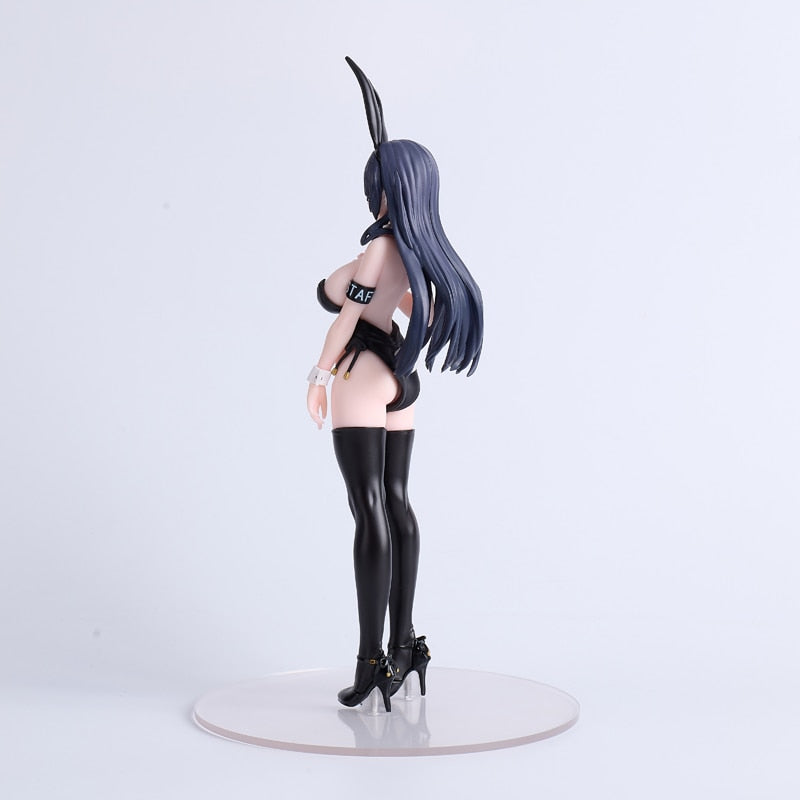 Whispers of Mystery: 26CM Kuro Bunny Kouhai Chan Masked Enigma PVC Anime Figure