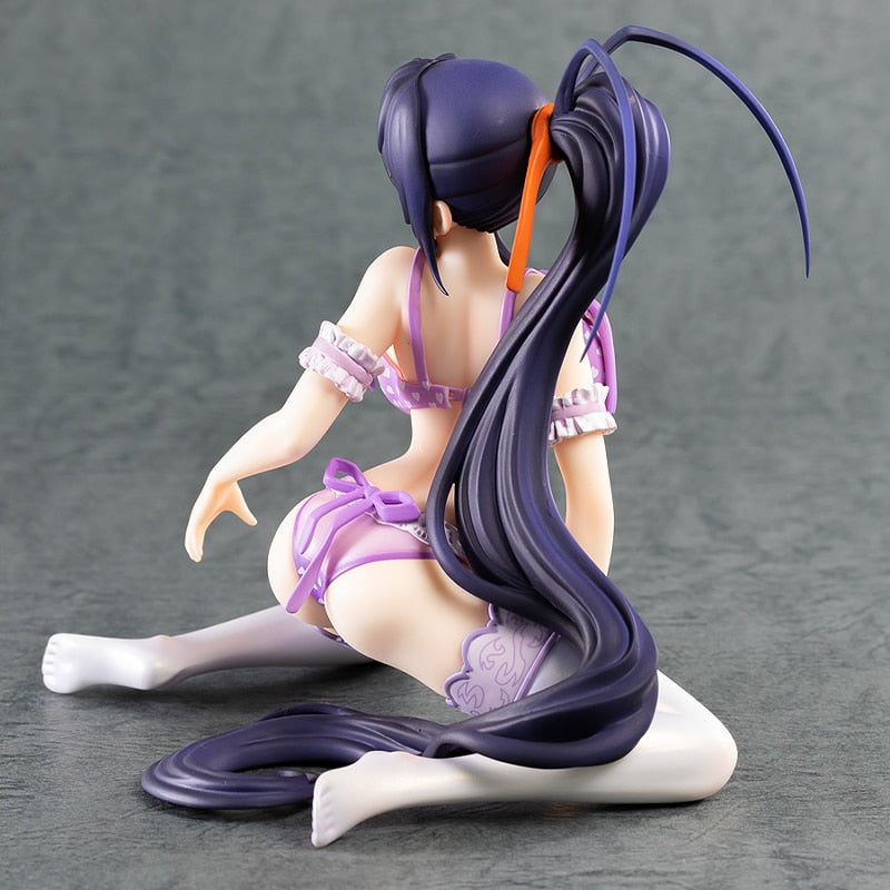 Thunderous Temptations: 1/7 Scale High School DxD | ハイスクール D×D Kneeling Posture Akeno Himejima Premium PVC Anime Figure - Embrace the Divine Seduction