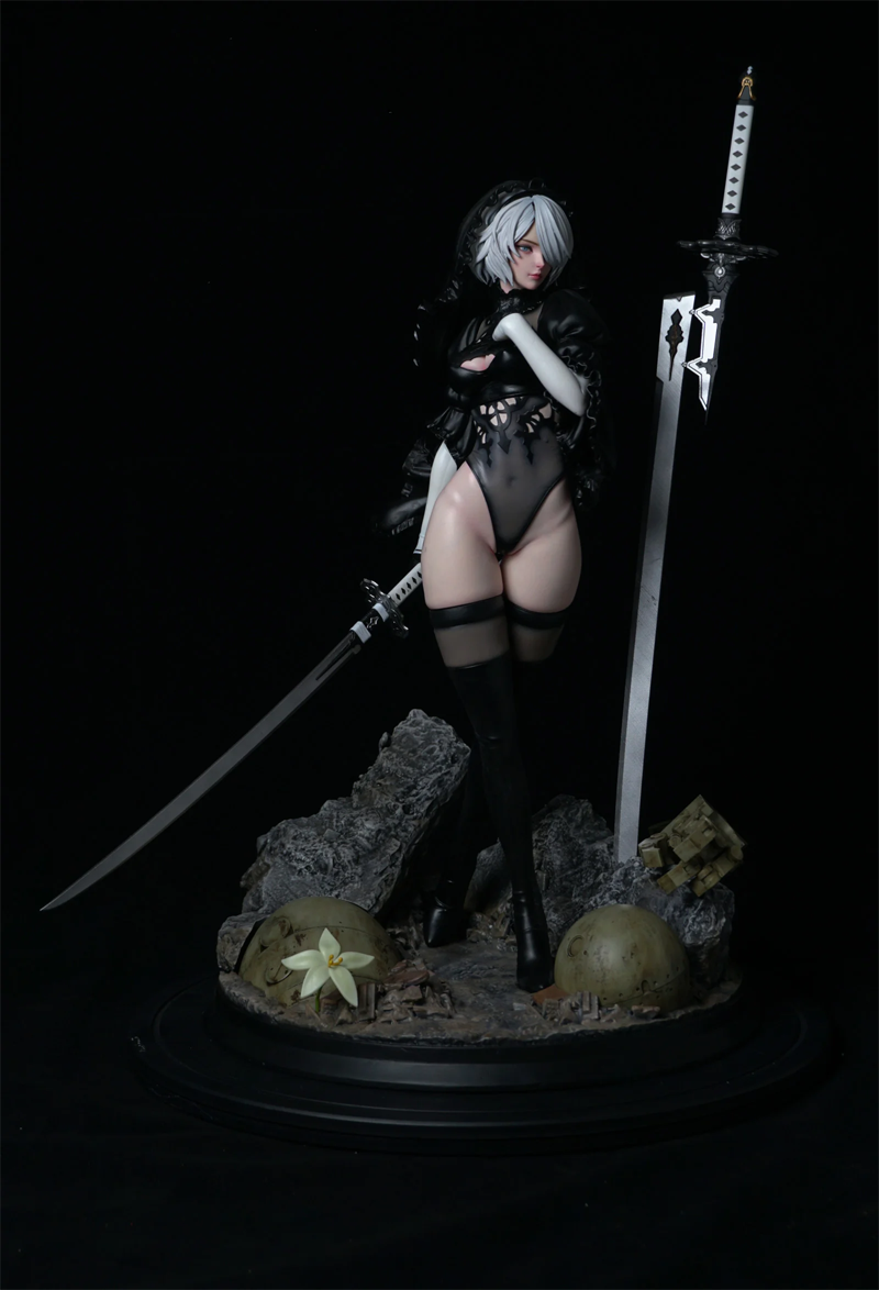 Legendary Warrior: 1/4 Scale NieR: Automata | ニーア オートマタ 2B Limited Edition Resin Handmade Figure