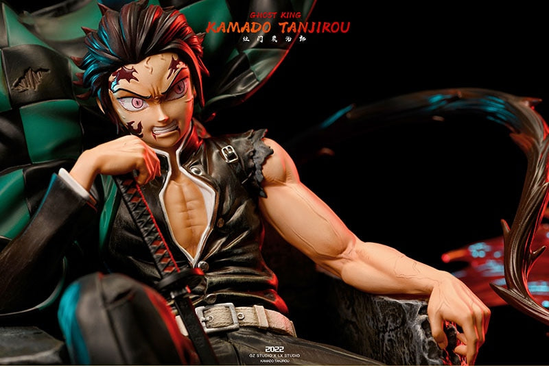 Crimson Monarch - Demon King Kamado Tanjirou GK Resin Limited Statue Figure