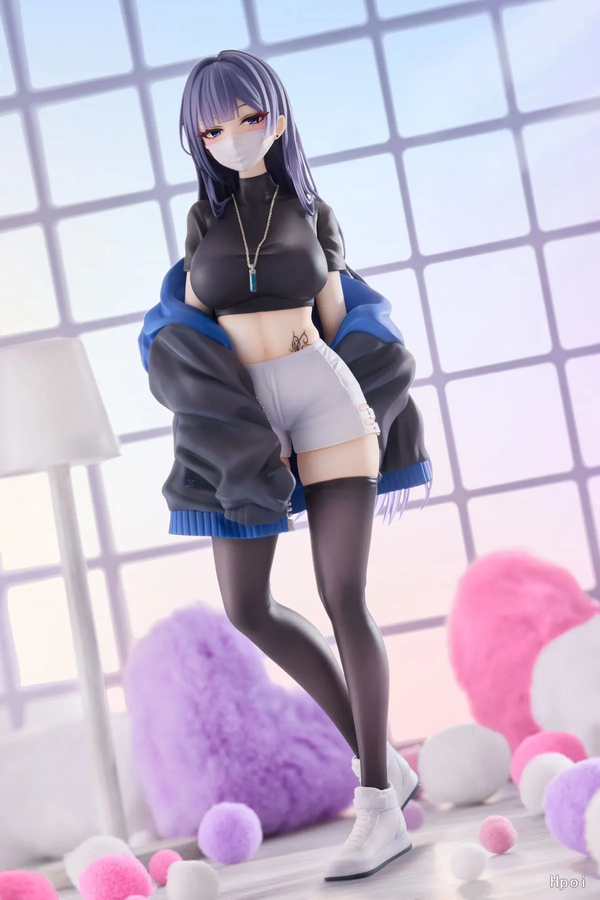 Enigmatic Elegance: 24cm Yuna in Disguise Premium PVC Anime Figure