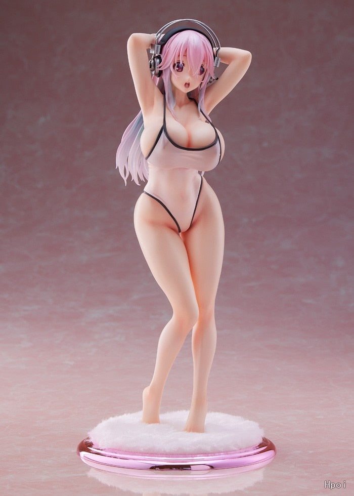 Super Sonico's Beachside Bliss: Premium PVC Anime Figure