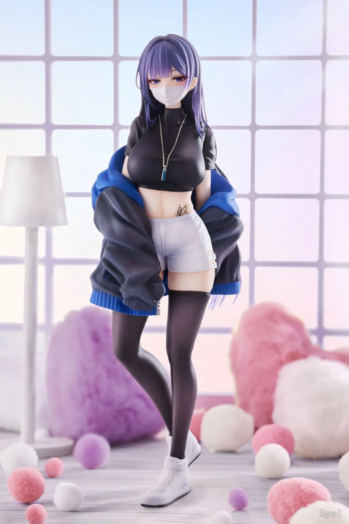 Enigmatic Elegance: 24cm Yuna in Disguise Premium PVC Anime Figure