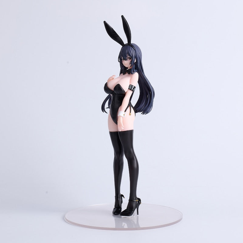 Whispers of Mystery: 26CM Kuro Bunny Kouhai Chan Masked Enigma PVC Anime Figure