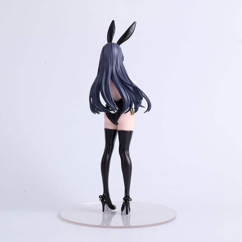 Whispers of Mystery: 26CM Kuro Bunny Kouhai Chan Masked Enigma PVC Anime Figure