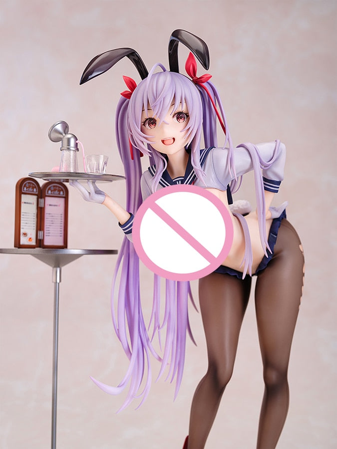 Bunny Twintail-chan: Premium PVC Anime Figurine - Unleash the Cuteness