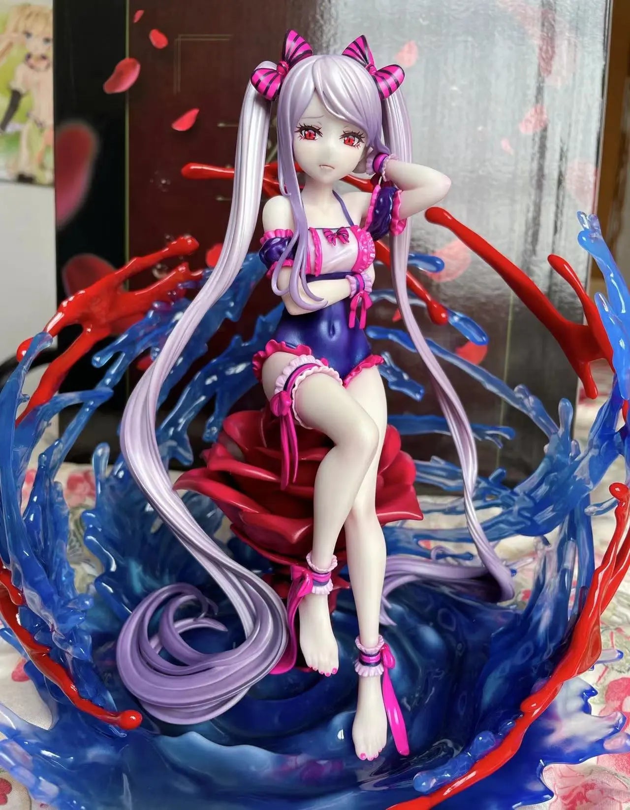 Seductress of the Depths: Overlord Shalltear Bloodfallen Swimsuit Premium PVC Anime Figure