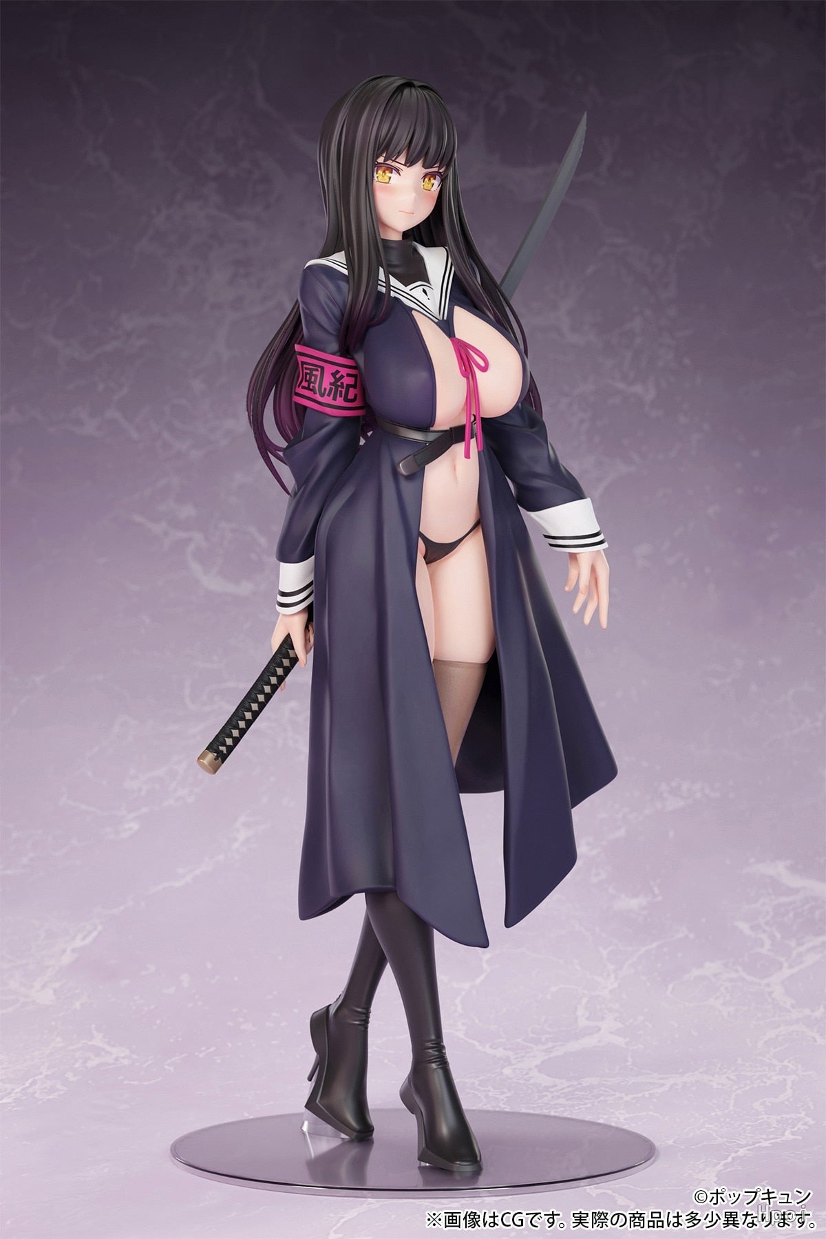 Blade Masters Unleashed: Haji Soku Zan Fuuki Iinchou 1/6 Premium PVC Anime Figure