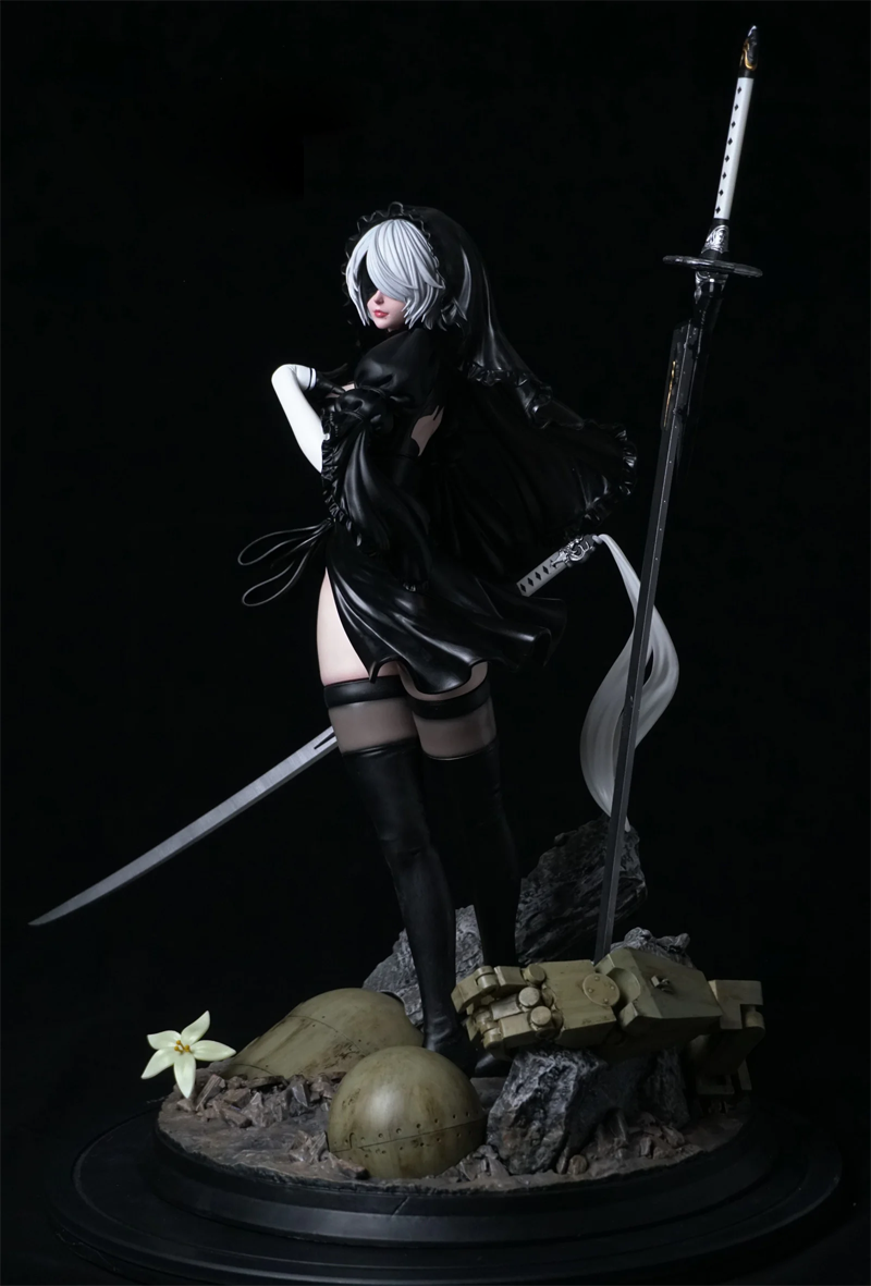 Legendary Warrior: 1/4 Scale NieR: Automata | ニーア オートマタ 2B Limited Edition Resin Handmade Figure