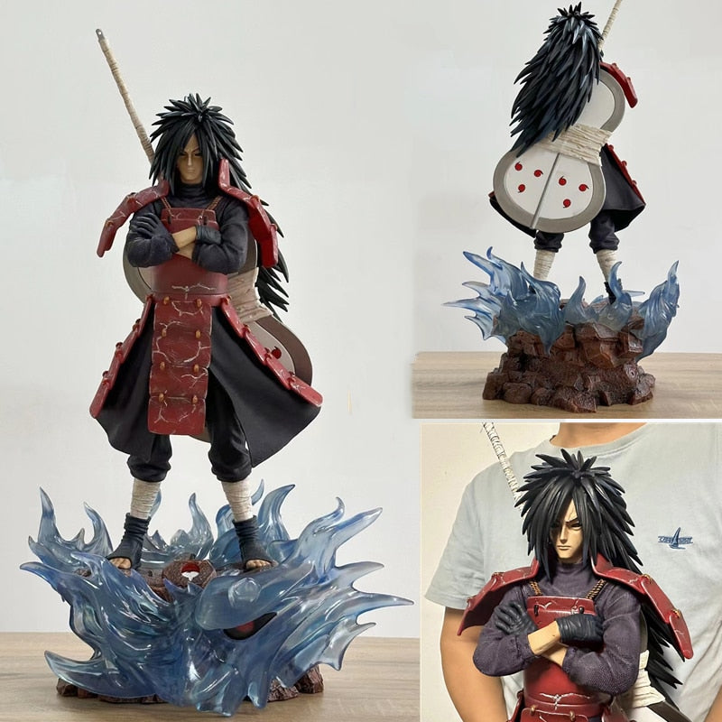 Unleash the Power of the Gods with the 62cm Naruto Shippuuden | ナルト 疾風伝 Susanoo Uchiha Madara Premium PVC Statue