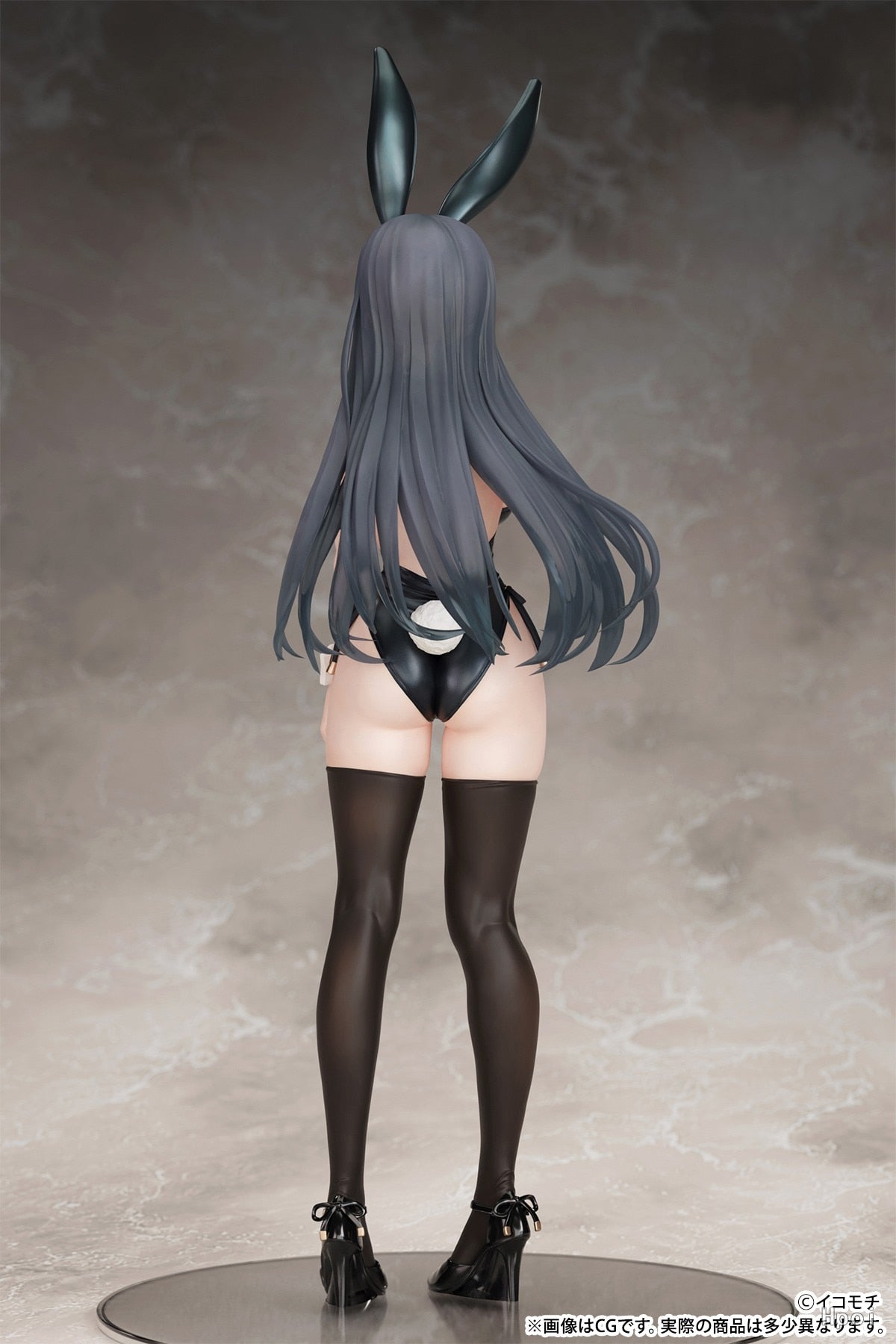 Whispers of Mystery: 26CM Kuro Bunny Kouhai Chan Masked Enigma PVC Anime Figure