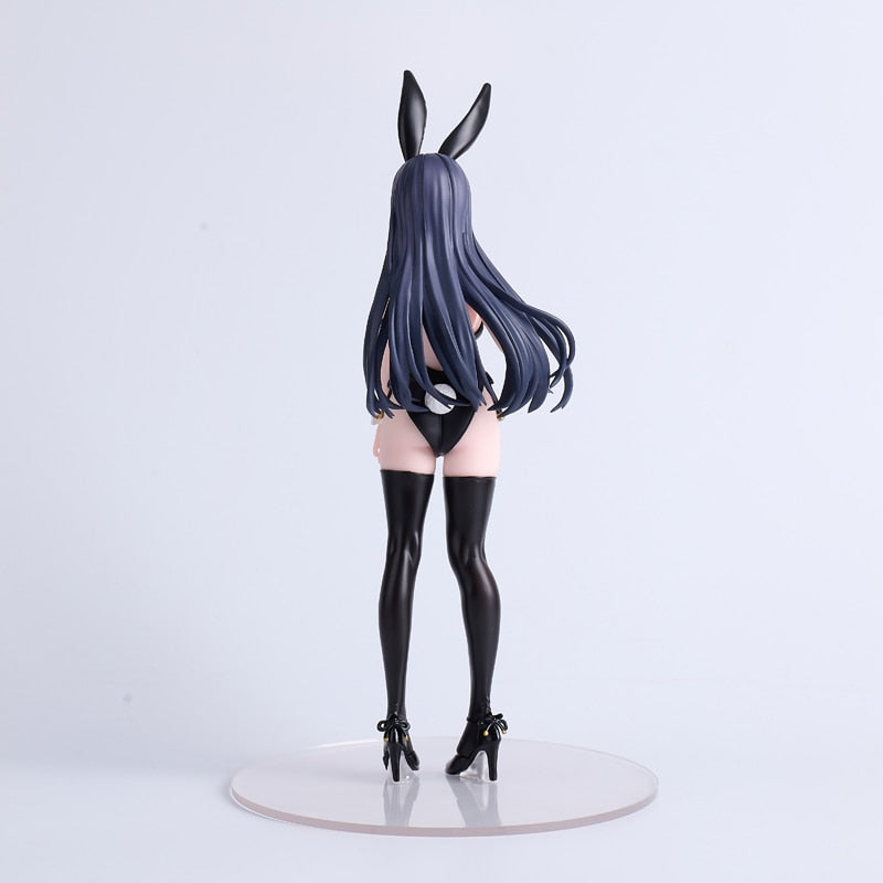 Whispers of Mystery: 26CM Kuro Bunny Kouhai Chan Masked Enigma PVC Anime Figure