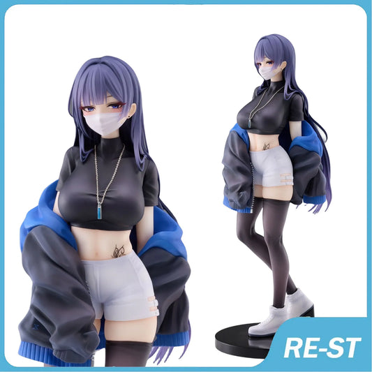 Enigmatic Elegance: 24cm Yuna in Disguise Premium PVC Anime Figure