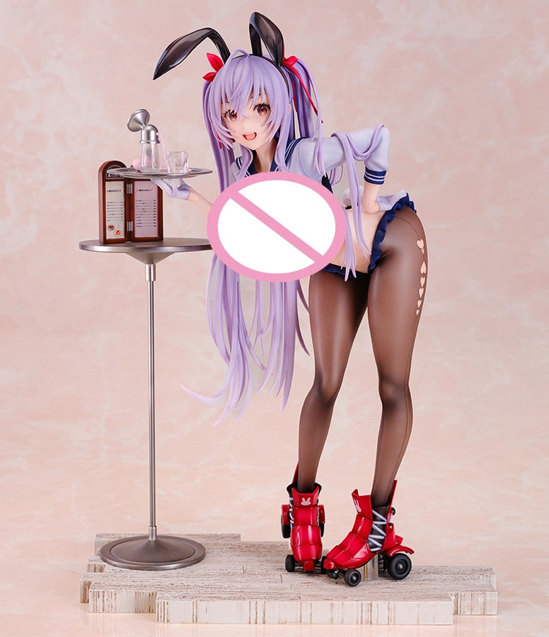 Bunny Twintail-chan: Premium PVC Anime Figurine - Unleash the Cuteness