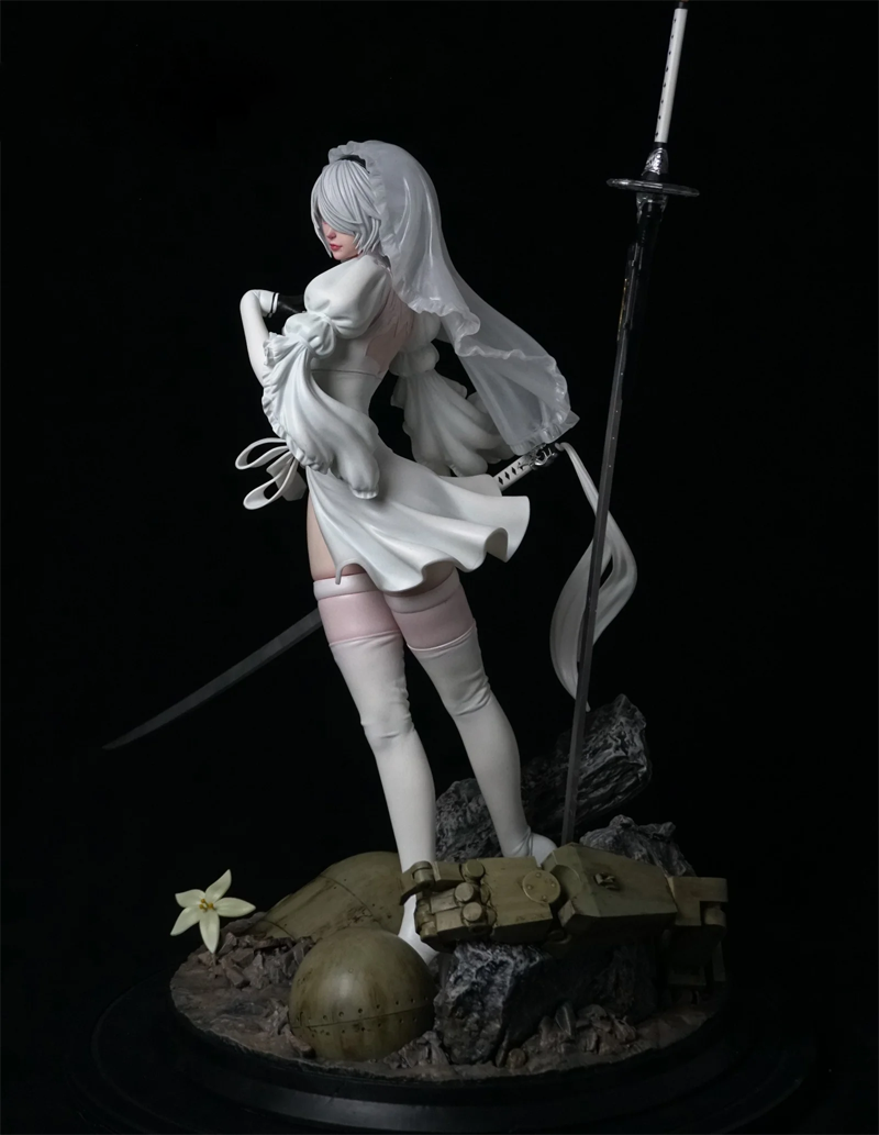 Legendary Warrior: 1/4 Scale NieR: Automata | ニーア オートマタ 2B Limited Edition Resin Handmade Figure