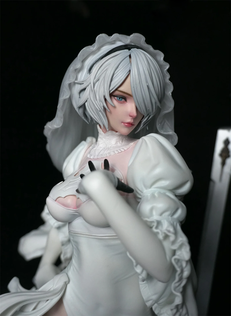 Legendary Warrior: 1/4 Scale NieR: Automata | ニーア オートマタ 2B Limited Edition Resin Handmade Figure