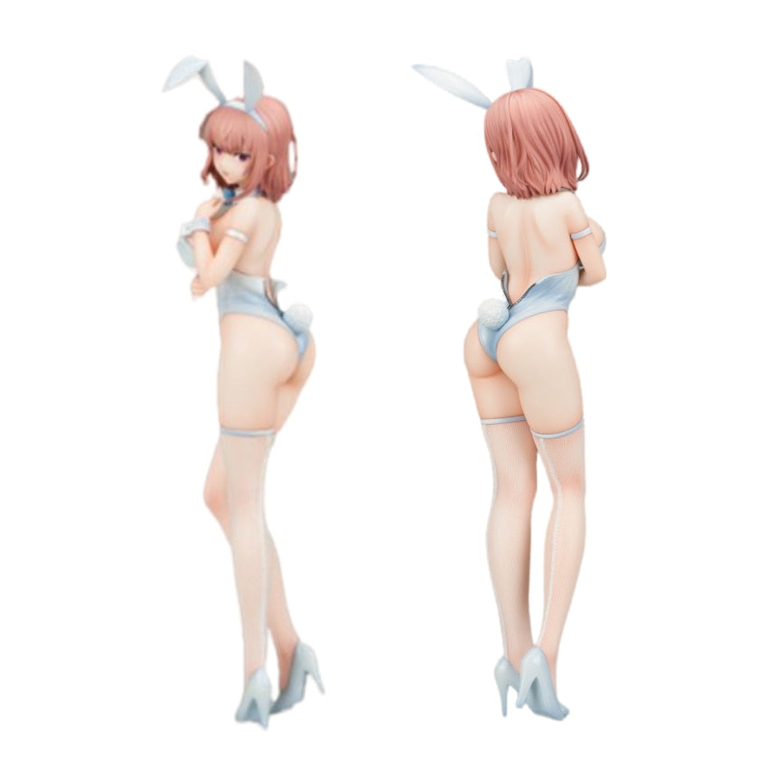 29CM Twilight Whispers: Natsume & Aoi's Enchanting Bunny Girl Duet - Premium PVC Anime Figure