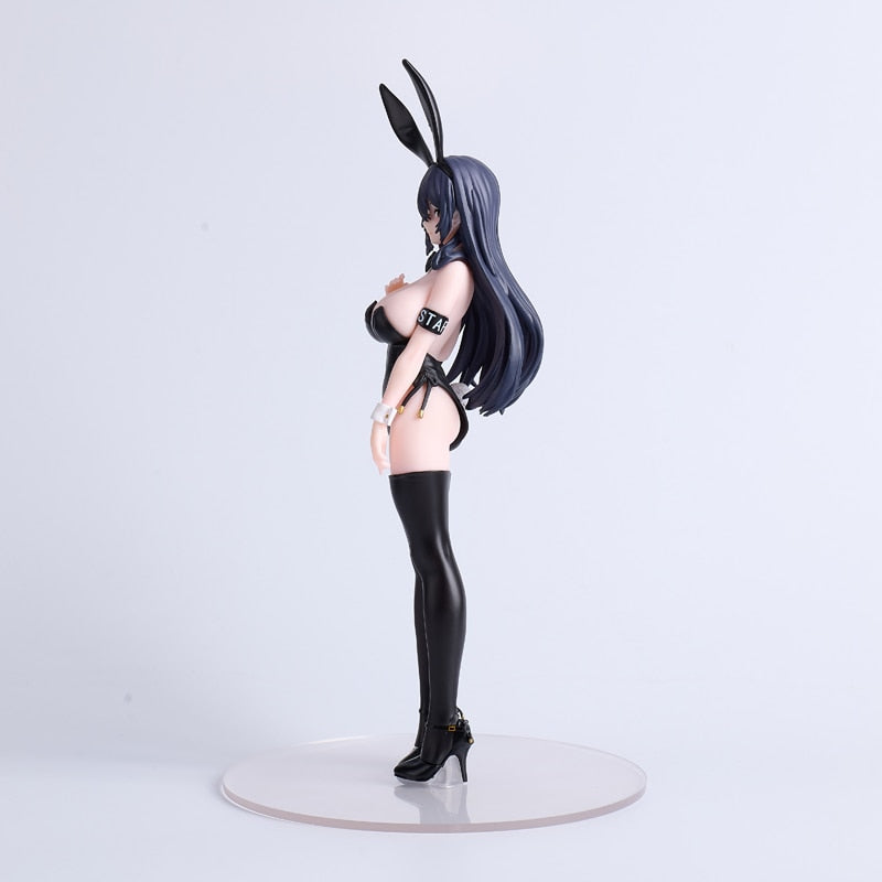 Whispers of Mystery: 26CM Kuro Bunny Kouhai Chan Masked Enigma PVC Anime Figure