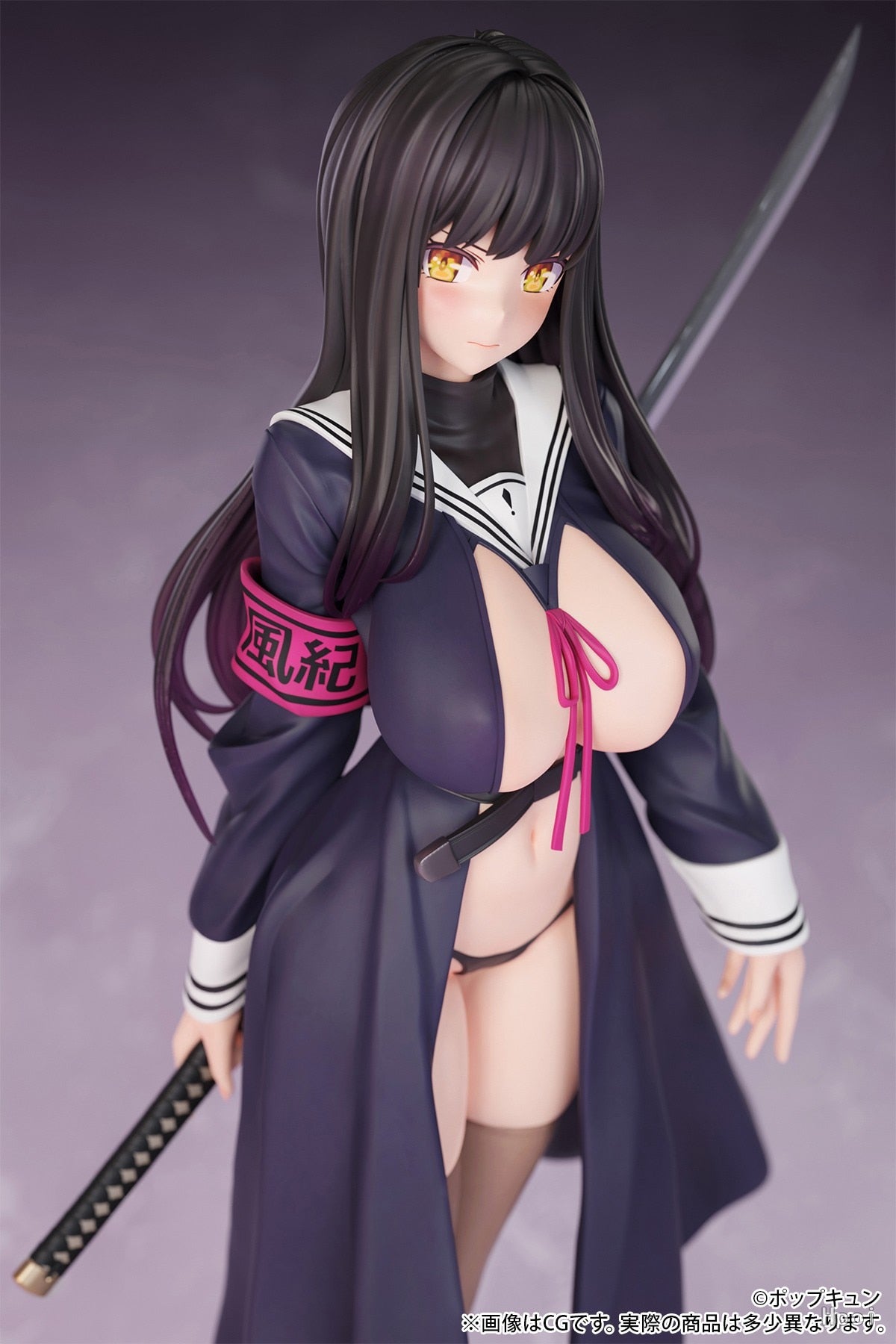 Blade Masters Unleashed: Haji Soku Zan Fuuki Iinchou 1/6 Premium PVC Anime Figure