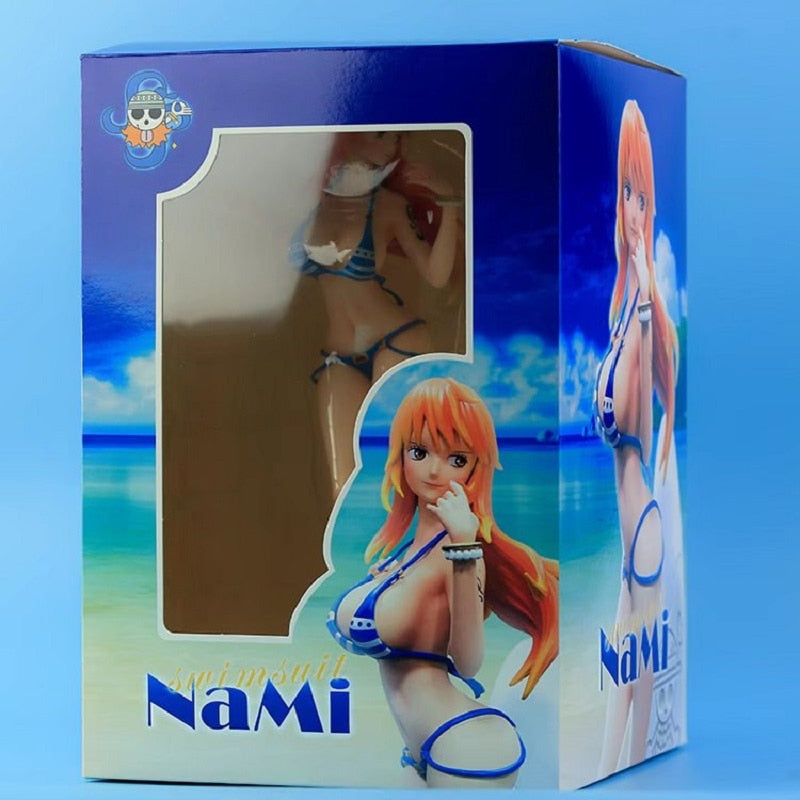 Sun-Kissed Serenity: 35cm One Piece | ワンピース  Beach Bliss Nami Premium PVC Anime Figure