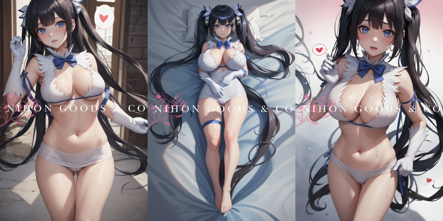 Is It Wrong to Try to Pick Up Girls in a Dungeon? | ダンジョンに出会いを求めるのは間違っているだろうか - Hestia's Anime Art