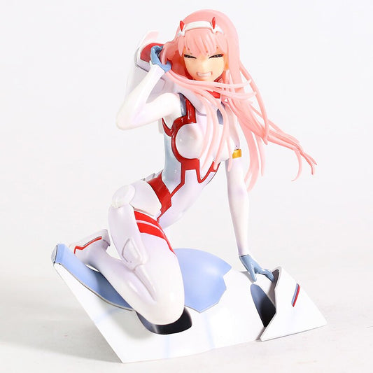 Darling in the FRANXX | ダーリン・イン・ザ・フランキス The Queen of Mecha: Zero Two Premium PVC Figure - White Body Suit Edition