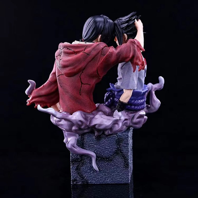 Reunited in Battle: The Premium 17CM PVC Figure GK Busts of Uchiha Itachi and Uchiha Sasuke