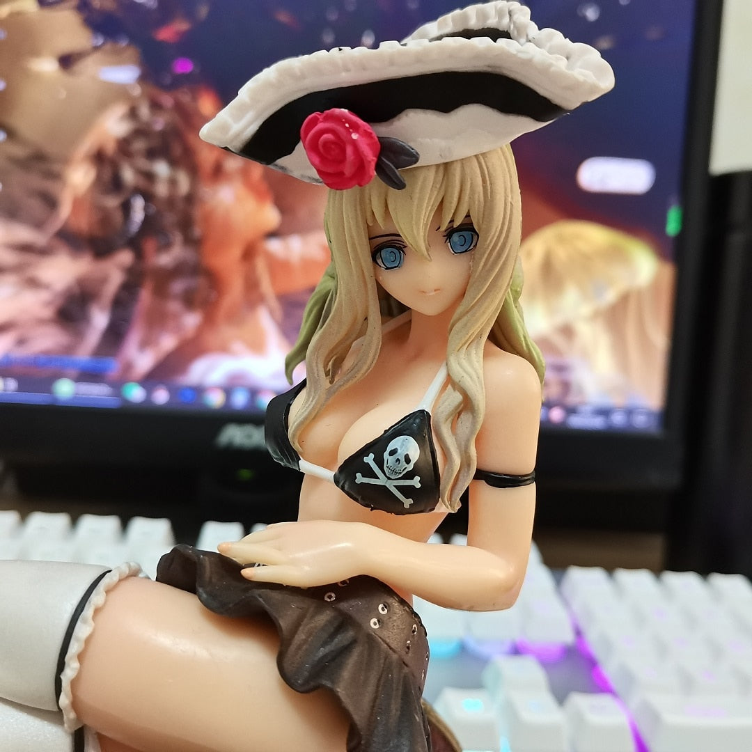 Raid the Seas with the Valkyrie Pirate: Premium PVC Anime Action Figure Collectible Model