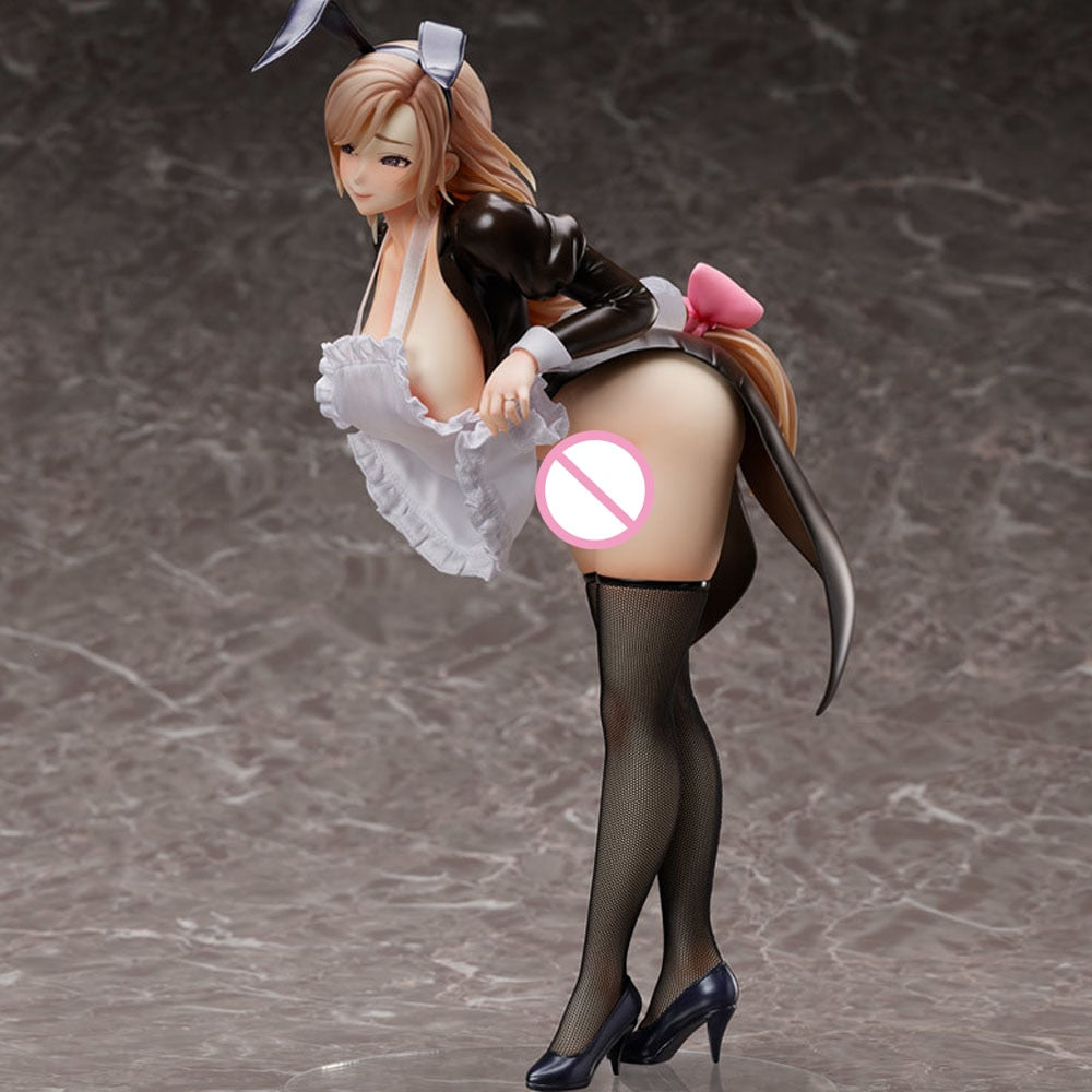 Fall in Love with the Adorable Mama Bunny Yuuko - A 1/4 Premium PVC Anime Waifu Figure Like No Other