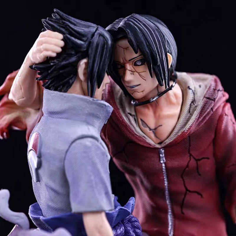 Reunited in Battle: The Premium 17CM PVC Figure GK Busts of Uchiha Itachi and Uchiha Sasuke