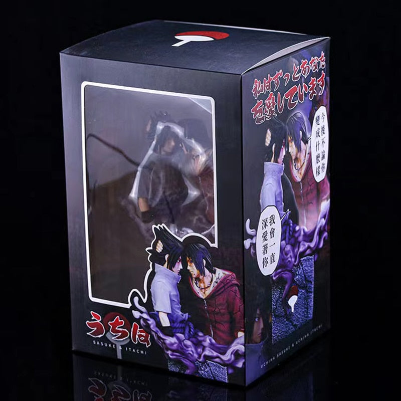 Reunited in Battle: The Premium 17CM PVC Figure GK Busts of Uchiha Itachi and Uchiha Sasuke