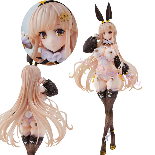 Lucy 1/6 BUNNY: Enchanting White Bunny Anime Girl - Premium PVC Anime Figure