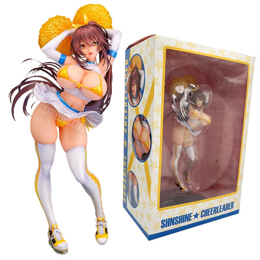 Bring Some Cheer to Your Collection with the 29cm NRB Sunshine Girl Premium PVC Cheerleader Anime Figure