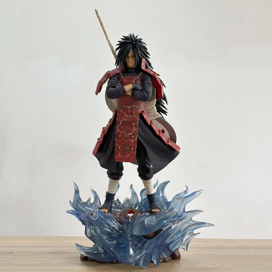 Unleash the Power of the Gods with the 62cm Naruto Shippuuden | ナルト 疾風伝 Susanoo Uchiha Madara Premium PVC Statue