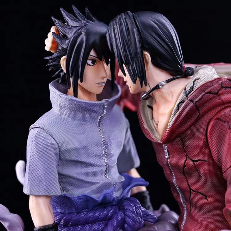 Reunited in Battle: The Premium 17CM PVC Figure GK Busts of Uchiha Itachi and Uchiha Sasuke